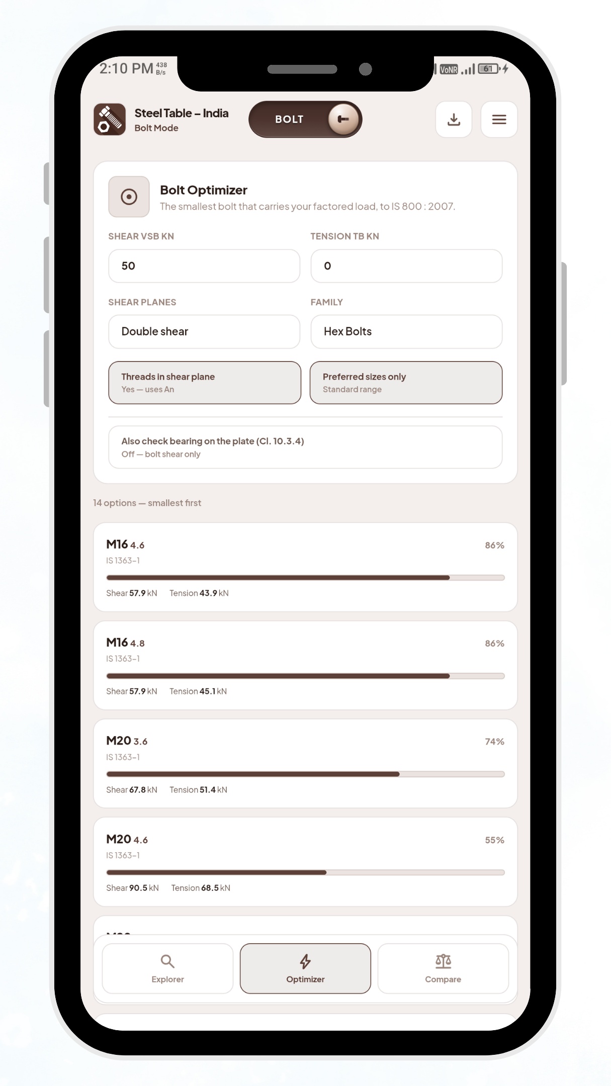 Steel Table India screenshot 8
